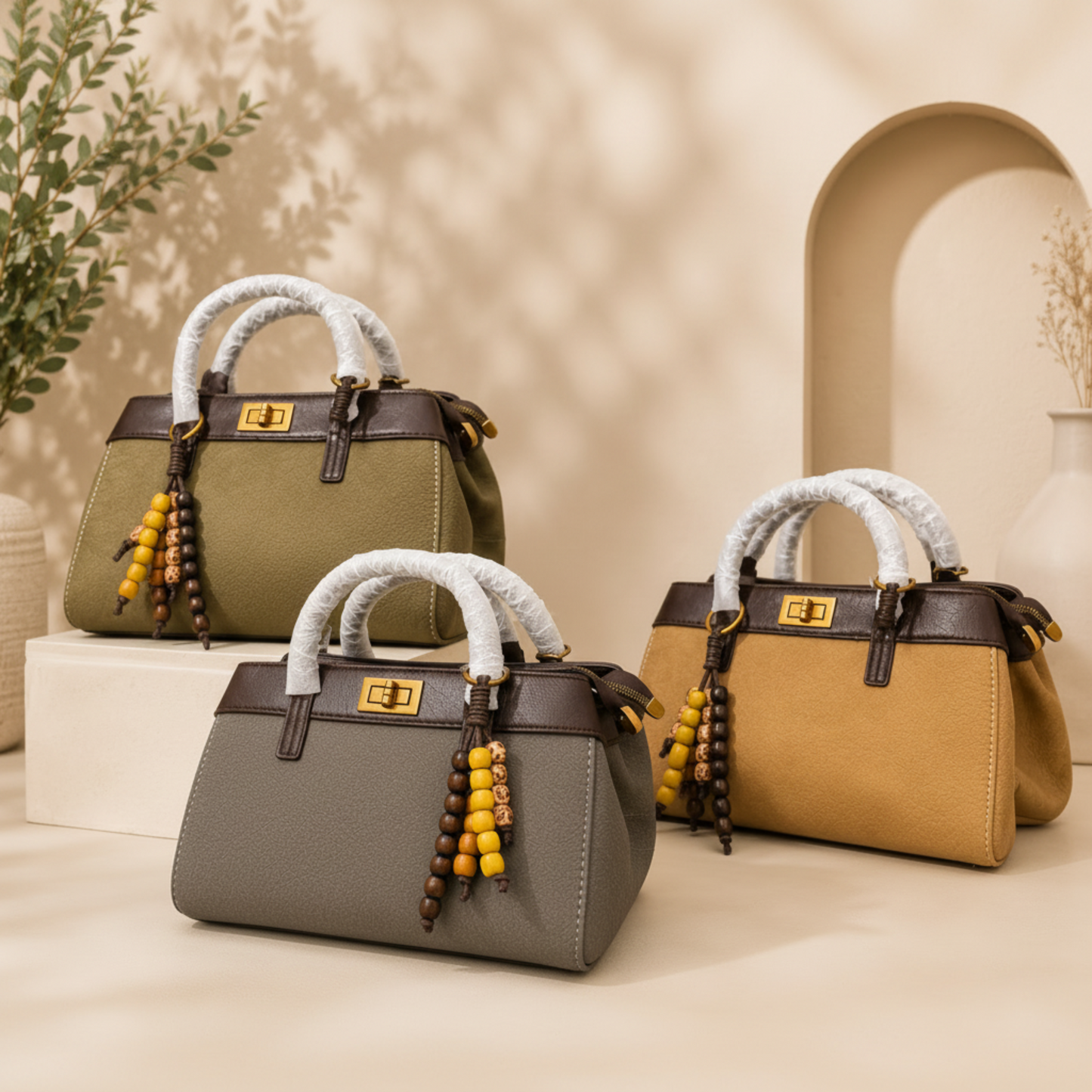 PASHÈ Leather Crossbody